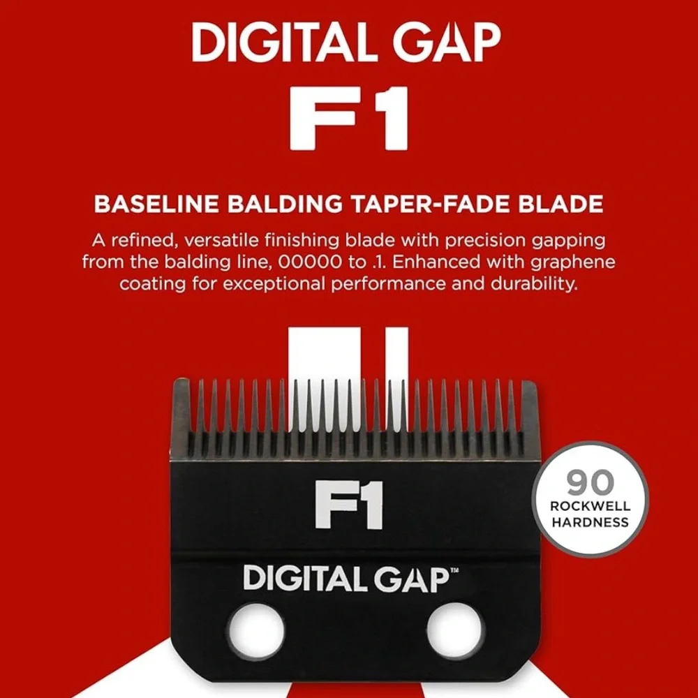 Cocco Digital Gap Graphene F1 Taper Fade Clipper Replacement Blade